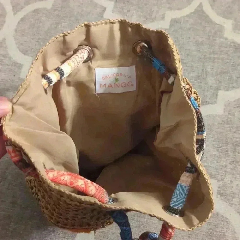 Vacation Backpack Mango Beach Packpack Multi Colo… - image 3